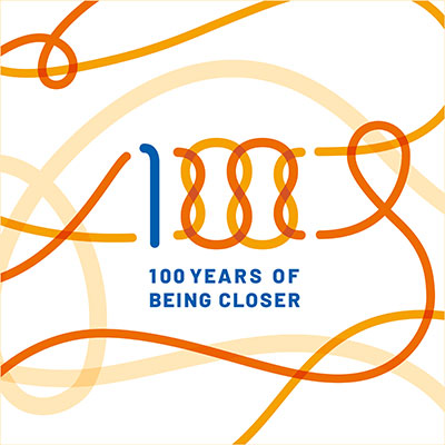 100周年ロゴ